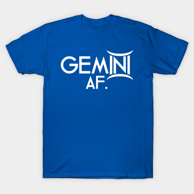 Gemini AF T-Shirt by SillyShirts